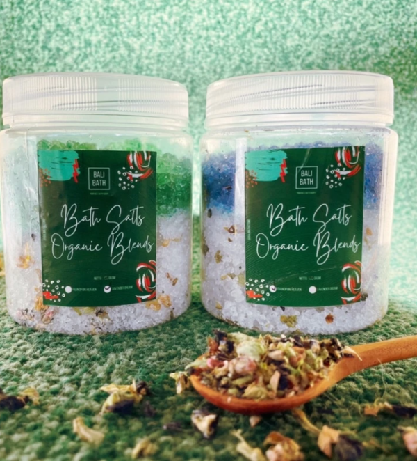 Bali Bath – Relaxing Bath Salt Jar 500g | Salt for Soak Grade Spa Premium