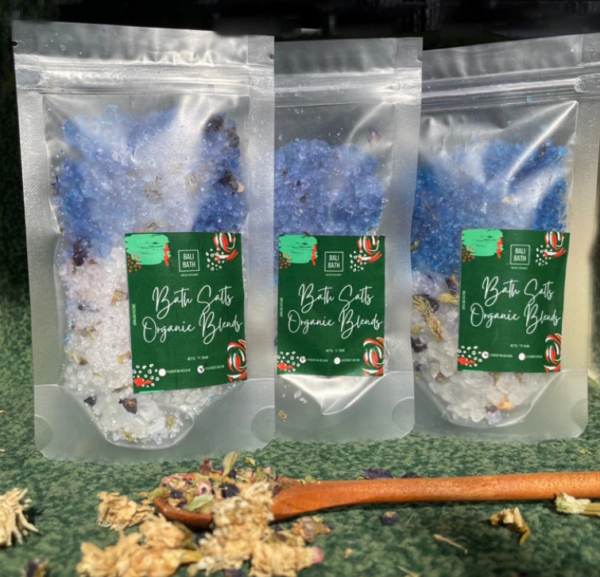 Bali Bath – Relaxing Bath Salt with Dried Flowers Pouch 150 gram