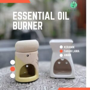 Bali Bath Store - Premium Ceramic Essential Oil Burner (10cm)